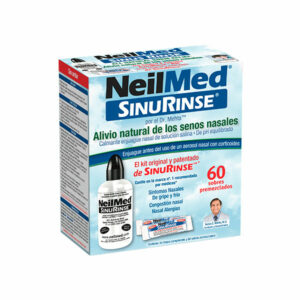 Sinus Rinse Adulto Kit Botella C/60 Sobres Premezclados